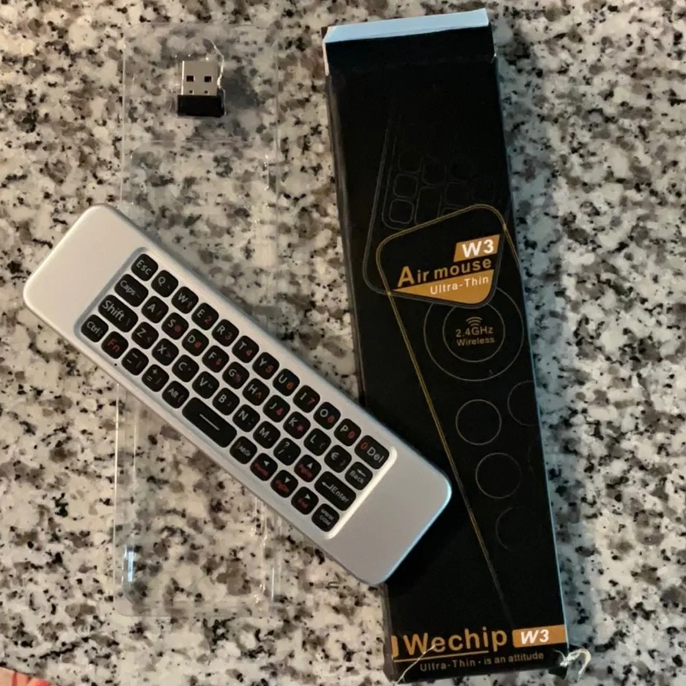 W3 Air Mouse - Black
